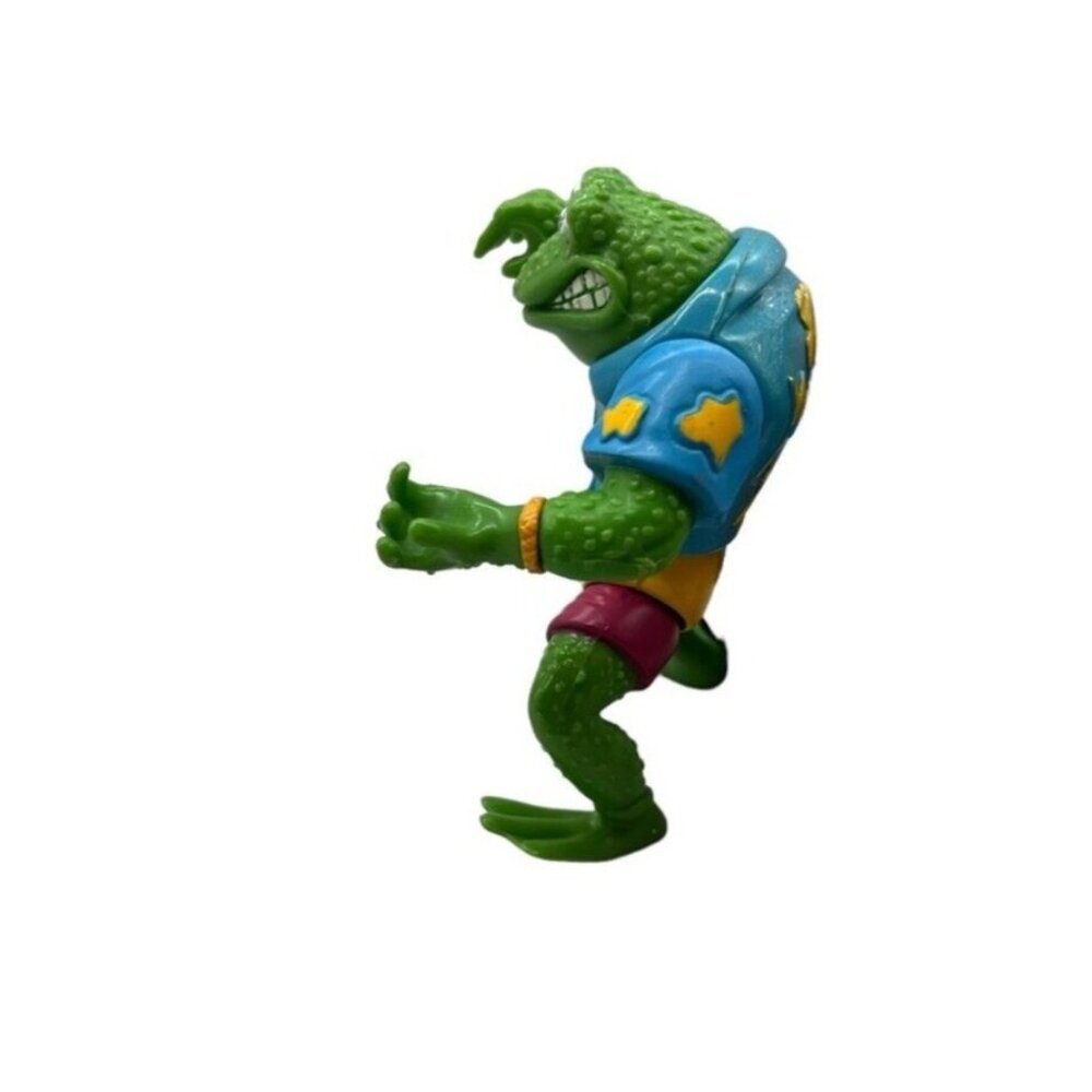 Genghis Frog Teenage Mutant Ninja Turtles TMNT 1989 Playmates Action Figure VTG - Picture 5 of 6